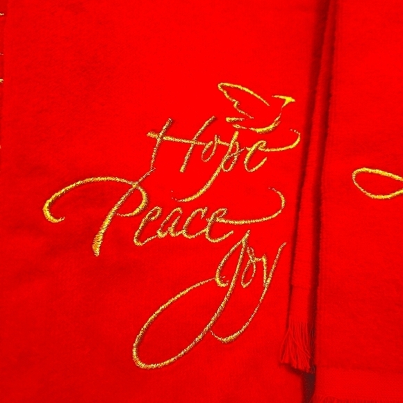 Hallmark Home Collection Christmas 100% Cotton Handtowel Set of 3 - Picture 5 of 5